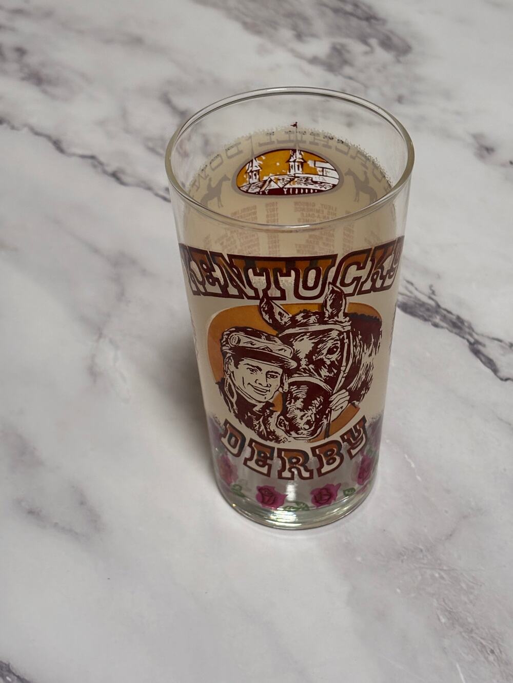 1977 Kentucky Derby Official 103 Churchill Downs Vintage Julep Glass Louisville